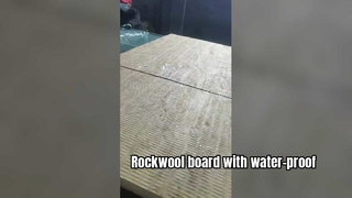 Rockwool board blanket pipe with water-proof